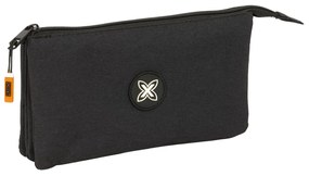 Τριπλή Κασετίνα Munich Lagoon Μαύρο 22 x 12 x 3 cm