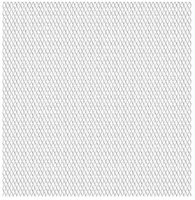 vidaXL Πλέγμα Ανεπτυγμένο 50x50 εκ. / 30x17x2,5 χιλ. Ανοξείδωτο Ατσάλι