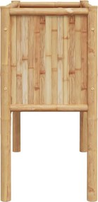 vidaXL Ανεβασμένο Κρεβάτι Καφέ 90 x 35 x 70 εκ. Μπαμπού