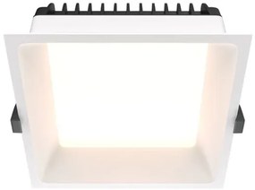 Χωνευτό Σποτ Οροφής Okno LED 18W 4000K Λευκό DL054-18W4K-W MAYTONI-DL054-18W4K-W-Λευκό DL054-18W4K-W