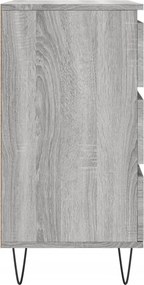 vidaXL Ντουλάπι Γκρι Sonoma 60x35x70 εκ. από Επεξεργασμένο Ξύλο