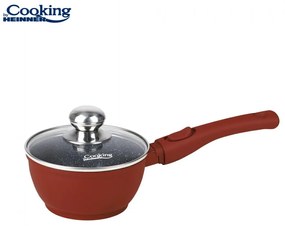 Heinner HR-JLG-C16C Κατσαρόλα Αλουμινιου + Καπακι 16x8cm 1.3lt CALABRIA