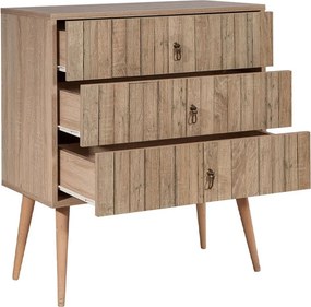 Συρταρτιέρα Soho Megapap χρώμα sonoma 80x40x90εκ.