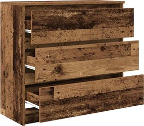 vidaXL Ντουλάπι Παλιό Ξύλο 80x35x76 εκ. Επεξεργασμένο Ξύλο