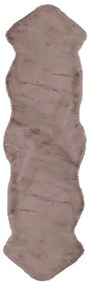 Γούνινο Χαλί Διαδρόμου (60x220) Βιοκαρπέτ Lapin Skin 10 Taupe