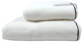 Πετσέτα Purity White-Black Cyxo Σώματος 80x160cm 100% Cotton