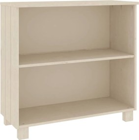 vidaXL Ντουλάπι HAMAR Καφέ Μελί 85 x 35 x 80 εκ. Μασίφ Ξύλο Πεύκου