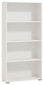 Βιβλιοθήκη Tomar 4 Λευκό 70x24,5x142 εκ. 70x24.5x142 εκ.