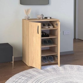 Παπουτσοθήκη Manolo sapphire oak 60x38x81εκ
