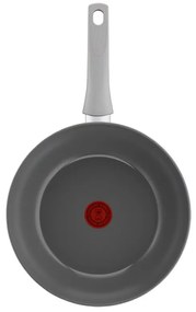 Τηγάνι Wok Tefal C4241943 Renew+, 28 cm, Κεραμική επίστρωση, Thermo-Signal, Thermo-Fusion, Thermo-Spot, Induction, Γκρι