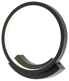 Φωτιστικό Επίτοιχο Braytron BH07-03701 Μαύρο Ματ (Black Mat) 3000K