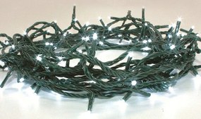 200 Χριστουγεννιάτικα λαμπάκια LED σε σειρά άνα 5cm-Cool White  (10 τεμάχια)