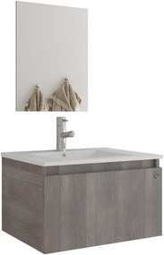 Bathroom Set LIBERTY 60 SLIM Γκρί Ανοιχτό