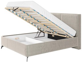 Επενδυμένο κρεβάτι Magnetic-Mple-180 x 200