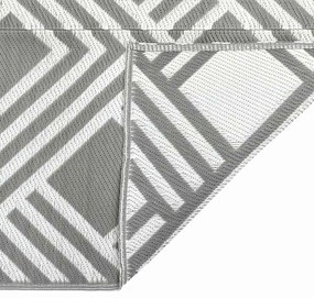 vidaXL Χαλί εξωτερικού χώρου Γκρι 300 x 400 cm PP