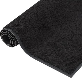 vidaXL Πατάκι Εισόδου Μαύρο 80 x 120 εκ.