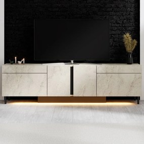 Έπιπλο Τηλεόρασης Τραβερτίνη LEEGE 180x32x50