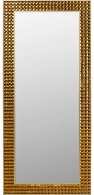 Καθρέφτης Τοίχου Crystals Χρυσός 80x2x180 εκ. - Χρυσό