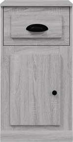 vidaXL Ντουλάπι με Συρτάρι Γκρι Sonoma 40 x 50 x 75 εκ. Επεξεργ. Ξύλο
