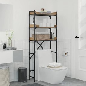 Ράφια πλυντηρίου ρούχων με ράφι Artisan Oak 67 x 25 x 163 εκ.