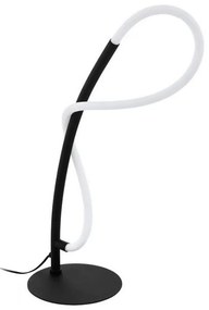 Φωτιστικό Επιτραπέζιο Led Egidonella 99383 3000K Black-White Eglo Metal, Plastic