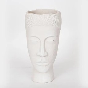 ΒΑΖΟ ΤΣΙΜΕΝΤΕΝΙΟ ΛΕΥΚΟ 18x16x31.5cm|752-20310