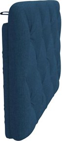 vidaXL Μαξιλάρι για Κεφαλάρι Μπλε 80 εκ. Υφασμάτινο
