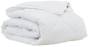 vidaXL Κουβέρτες & Κουβέρτες Λευκό 135 x 200 εκ. Μικροΐνες