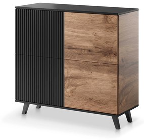 RANDOM KM-2 chest, color: wotan oak/black DIOMMI V-PL-RANDOM-KM-2