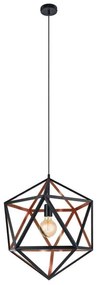 Φωτιστικό Οροφής Ø460 'Embleton 1 43349 Black-Copper Eglo Metal
