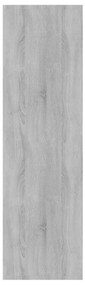vidaXL Βιβλιοθήκη/Διαχωρ. Χώρου Γκρι Sonoma 80x30x103 εκ Επεξεργ. Ξύλο