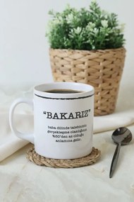 Κούπα κυλινδρική από χαλκό Λευκό