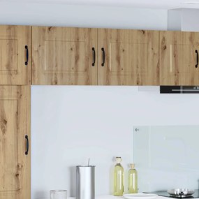 vidaXL Πάνελ πλυντηρίου πιάτων Kalmar 2 pcs Artisan Oak