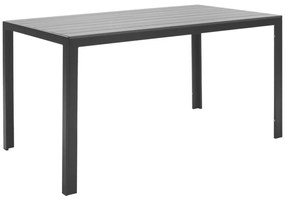 Τραπέζι Κήπου Nares 152-000003 140x80x72,5cm Anthracite