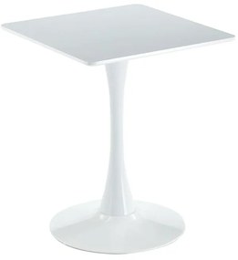 BREAK Τραπέζι MDF Μαύρο, Βάση Μέταλλο Βαφή Μαύρο