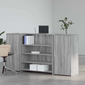 vidaXL Γραφείο υποδοχής 200x50x103,5 εκ. Επεξεργασμένο Ξύλο