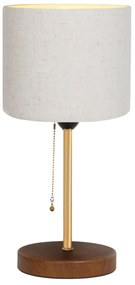 ΦΩΤΙΣΤΙΚΟ ΕΠΙΤΡΑΠΕΖΙΟ HM7597.01 ΧΡΥΣΟ - ΕΚΡΟΥ Φ19x44 εκ.