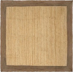 vidaXL Χαλιά χώρου Γκρι 300 x 300 cm Γιούτα