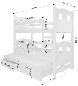 Κουκέτα Sero plus 3B-Fusiko-Gkri