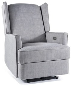 FOTEL ROZKŁADANY URANOS SZARY TAP.208 DIOMMI-80-3344