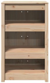vidaXL Ντουλάπα Κουζίνας Καφέ 55 x 55 x 92 cm Μασίφ ξύλο πεύκου