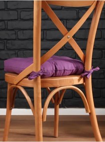 Stewehome Μαξιλάρι καθίσματος με κορδόνια και ειδική ραφή 40x40 cm