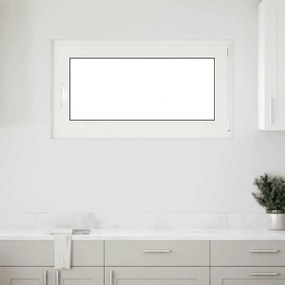 vidaXL Παράθυρο Υπογείου "RISOR" 110x70 εκ. Ανακλινόμενο &amp; Περιστρεφόμενο DIN Δεξί Ανθρακί