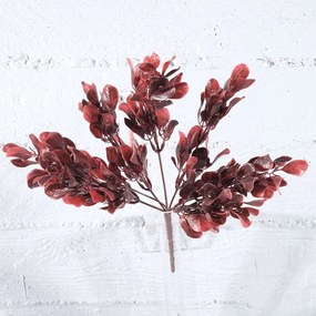 Τεχνητός Χωνευτός Ευκάλυπτος 9641-7 12x32cm Red Supergreens Πολυέστερ