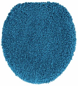 vidaXL Πατάκι μπάνιου 3 pcs Μπλε 50 x 50 cm Πολυπροπυλένιο
