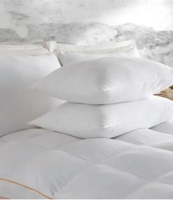 Σετ 2 τεμαχίων μαξιλαριών από σιλικόνη nonwoven Λευκό 50x70 cm