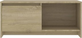 vidaXL Έπιπλο Τηλεόρασης Sonoma Δρυς 90x35x40 εκ. Επεξ. Ξύλο