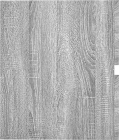 vidaXL Ντουλάπι Νιπτήρα Grey Sonoma 41 x 38,5 x 45 εκ. Επεξεργ. Ξύλο