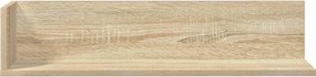 vidaXL Ράφια τοίχου 2 τεμάχια Δρυς sonoma 75x16,5x16,5 cm