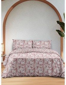 Σετ Σεντόνια Flannel 3038 Pink Μονό με λάστιχο(105x205+30)